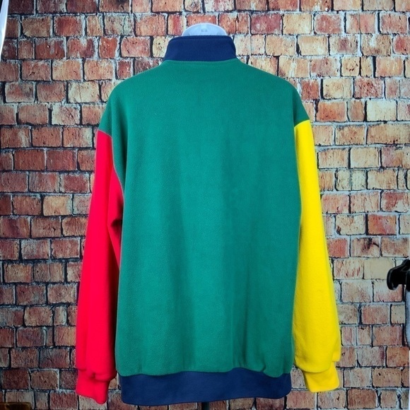 Stay NYC Cool Men’ Retrowave 1990’s 1/4 Zip Fleece Size XL - Picture 3 of 5